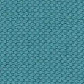 Merit Celeste Sky Blue fabric texture, woven celeste blue with circular nodes, grid pattern, matte finish, durable textile by Maharam.